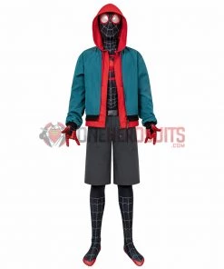 OneHeroSuits Miles Morales Spider-man Costumes Miles Morales Cosplay Suit Zentai/Jumpsuit