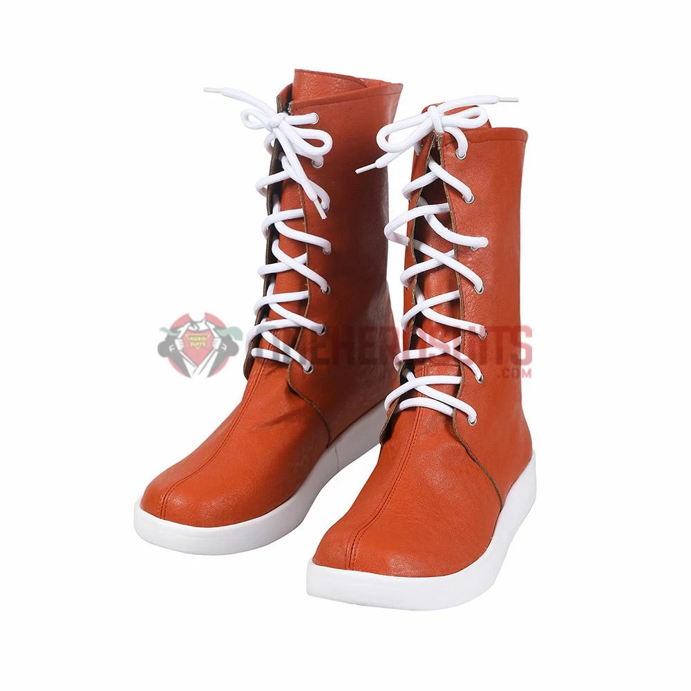 OneHeroSuits Yuffie Cosplay Boots FF8 Remastered Intergrade Ver.2 Shoes 3 OneHeroSuits Yuffie Cosplay Boots FF8 Remastered Intergrade Ver.2 Shoes