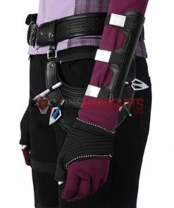 OneHeroSuits Costumes 2021 New Hawkeye Kate Bishop Purple Cosplay Costume Halloween Dress Up Suit