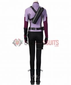 OneHeroSuits Costumes 2021 New Hawkeye Kate Bishop Purple Cosplay Costume Halloween Dress Up Suit