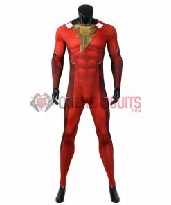 OneHeroSuits Shazam 2 Cospaly Costume Shazam 2 Billy Batson Cosplay Suit Costumes 34 OneHeroSuits Shazam 2 Cospaly Costume Shazam 2 Billy Batson Cosplay Suit Costumes