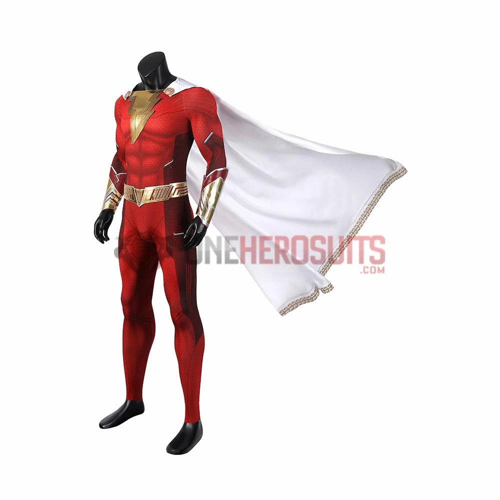OneHeroSuits Shazam 2 Cospaly Costume Shazam 2 Billy Batson Cosplay Suit Costumes 5 OneHeroSuits Shazam 2 Cospaly Costume Shazam 2 Billy Batson Cosplay Suit Costumes