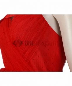 OneHeroSuits The Suicide Squad 2 Harley Quinn Red Dress Cosplay Costume
