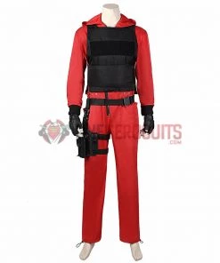 OneHeroSuits Costumes Money Heist Cosplay Costume La Casa De Pape Suit With Vest
