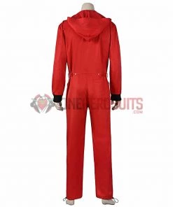 OneHeroSuits Costumes Money Heist S5 Cosplay Costume La Casa De Pape Red Suit