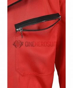 OneHeroSuits Costumes Money Heist S5 Cosplay Costume La Casa De Pape Red Suit