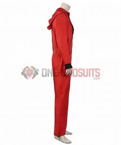 OneHeroSuits Costumes Money Heist S5 Cosplay Costume La Casa De Pape Red Suit