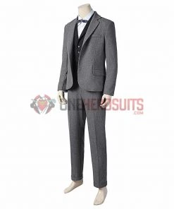 OneHeroSuits Fantastic Beasts 3 Newt Scamander Cosplay Costume The Secrets Of Dumbledore Suits Costumes