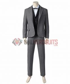 OneHeroSuits Fantastic Beasts 3 Newt Scamander Cosplay Costume The Secrets Of Dumbledore Suits Costumes