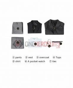 OneHeroSuits Fantastic Beasts 3 Newt Scamander Cosplay Costume The Secrets Of Dumbledore Suits Costumes