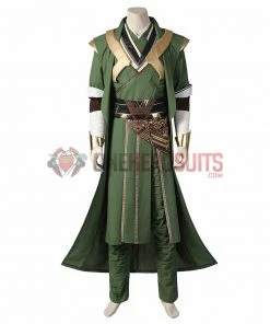 OneHeroSuits Doctor Strange 2 Cosplay Costumes Baron Mordo Green Suits