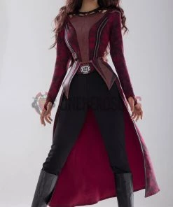 OneHeroSuits Wanda Scarlet Witch Cosplay Costumes In The Multiverse Of Madness Halloween Suits 34 OneHeroSuits Wanda Scarlet Witch Cosplay Costumes In The Multiverse Of Madness Halloween Suits