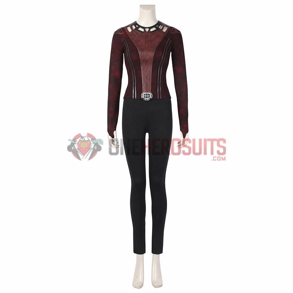 OneHeroSuits Wanda Scarlet Witch Cosplay Costumes In The Multiverse Of Madness Cosplay Suit 9 OneHeroSuits Wanda Scarlet Witch Cosplay Costumes In The Multiverse Of Madness Cosplay Suit