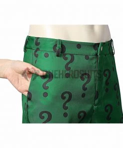 OneHeroSuits Edward Nygma Cospaly Costume 1960s Batman Riddler Suit Costumes