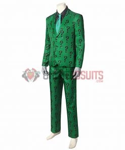 OneHeroSuits Edward Nygma Cospaly Costume 1960s Batman Riddler Suit Costumes