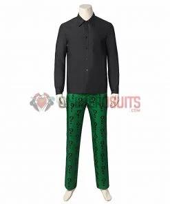 OneHeroSuits Edward Nygma Cospaly Costume 1960s Batman Riddler Suit Costumes