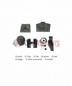 OneHeroSuits Obi Wan Kenobi Cosplay Costumes Star Wars Imperial Military Green Suits