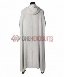 OneHeroSuits Moon Knight Cosplay Costumes White Spandex Bodysuit With Cloak
