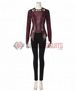 OneHeroSuits Scarlet Witch Wanda Cosplay Costumes Battle Damaged Edition Halloween Suits