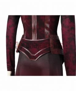 OneHeroSuits Scarlet Witch Wanda Cosplay Costumes Battle Damaged Edition Halloween Suits