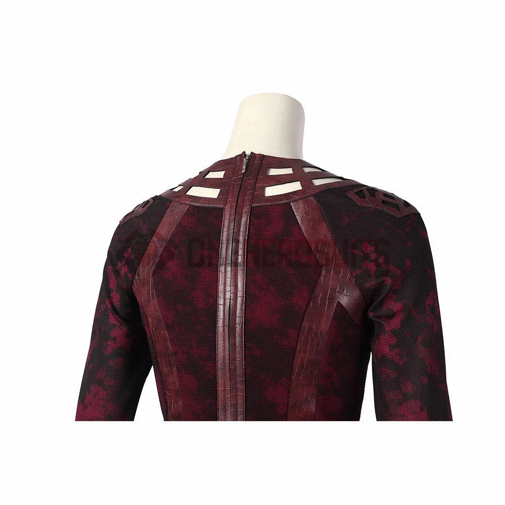 OneHeroSuits WandaVision Cosplay Costumes Battle Damaged Edition Wanda Suits 13 OneHeroSuits WandaVision Cosplay Costumes Battle Damaged Edition Wanda Suits