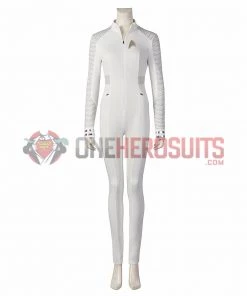 OneHeroSuits Star Trek Cosplay Costume Strange New Worlds Nurse Chapel White Jumpsuit 18 OneHeroSuits Star Trek Cosplay Costume Strange New Worlds Nurse Chapel White Jumpsuit