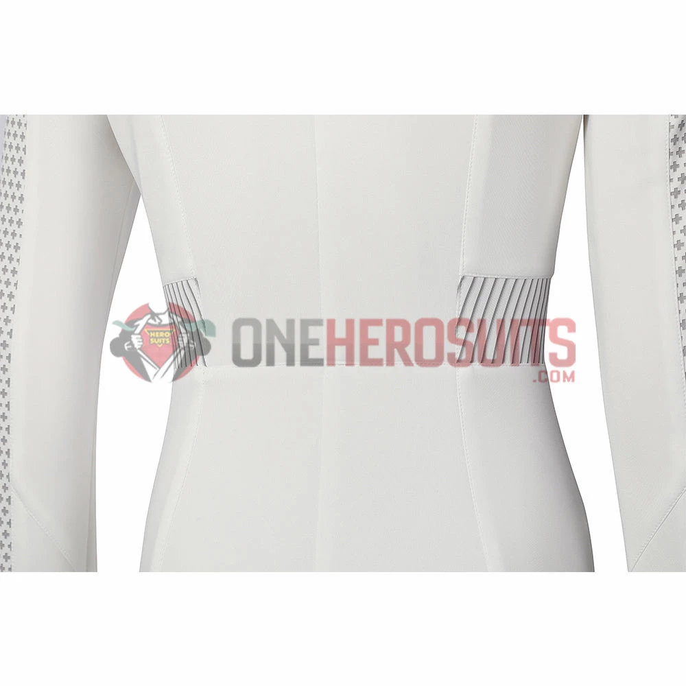 OneHeroSuits Star Trek Cosplay Costume Strange New Worlds Nurse Chapel White Jumpsuit 12 OneHeroSuits Star Trek Cosplay Costume Strange New Worlds Nurse Chapel White Jumpsuit