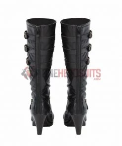 OneHeroSuits Costumes Black Canary Cosplay Boots Top Level Leather Shoes