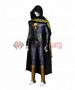 OneHeroSuits Black Adam Cosplay Costumes Cotton Jumpsuit With Cloak