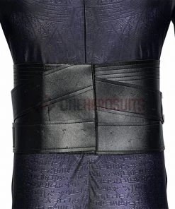 OneHeroSuits Black Adam Cosplay Costumes Cotton Jumpsuit With Cloak