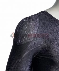 OneHeroSuits Black Adam Cosplay Costumes Cotton Jumpsuit With Cloak