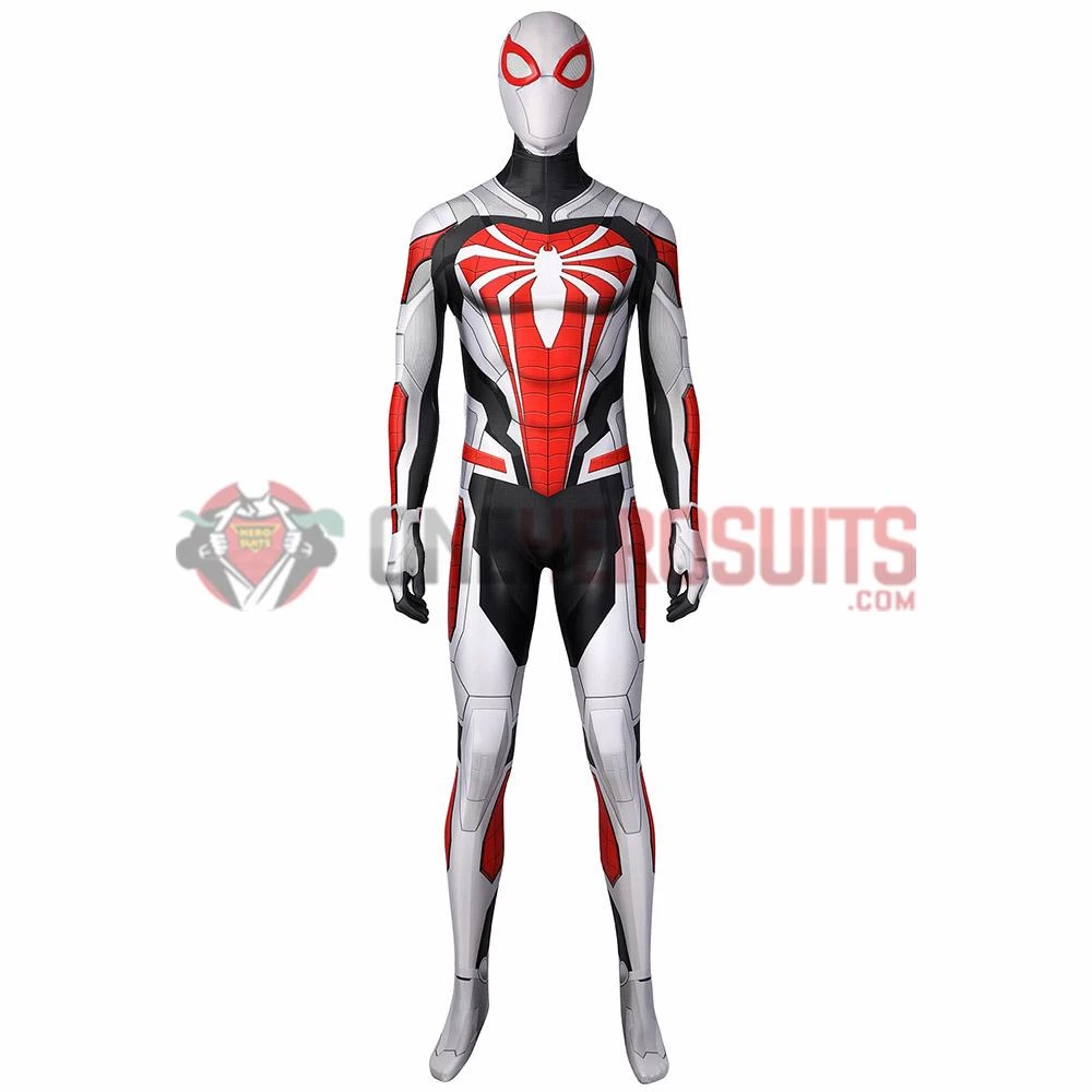 1herosuits Spider-man PS5 Remastered Spandex Cosplay Costume Costumes 3 1herosuits Spider-man PS5 Remastered Spandex Cosplay Costume Costumes