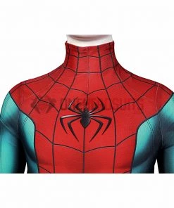 OneHeroSuits Kids Spider-man Cosplay Suit Miles Morales PS5 Great Responsibility Spandex BodySuit