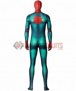 Miles Morales PS5 Spiderman Bodysuit Spiderman Great Responsibility OneHeroSuits Zentai/Jumpsuit