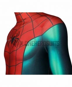 Miles Morales PS5 Spiderman Bodysuit Spiderman Great Responsibility OneHeroSuits Zentai/Jumpsuit