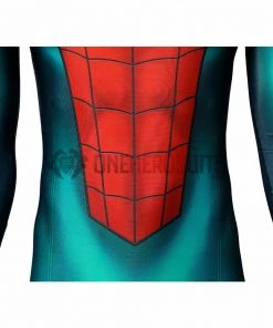 Miles Morales PS5 Spiderman Bodysuit Spiderman Great Responsibility OneHeroSuits Zentai/Jumpsuit