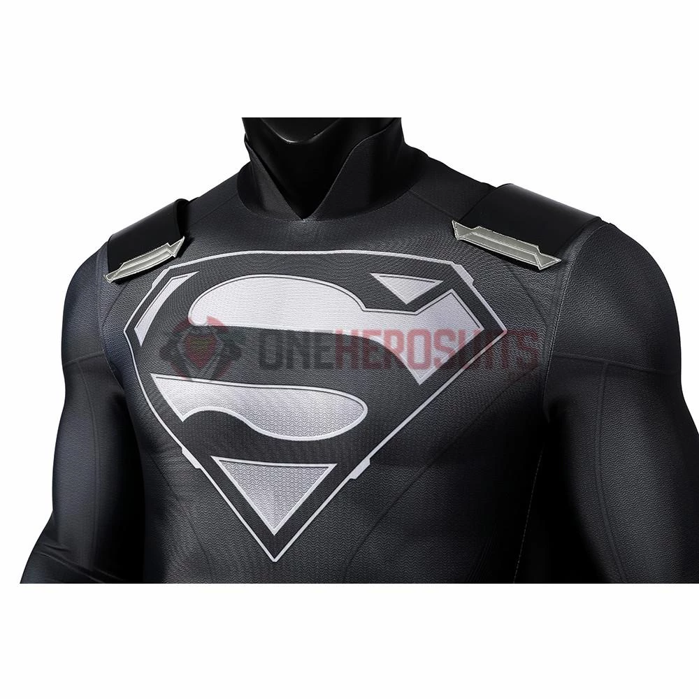 SuperMan Cosplay Costumes Justice League Superman Black Spandex OneHeroSuits 11 SuperMan Cosplay Costumes Justice League Superman Black Spandex OneHeroSuits