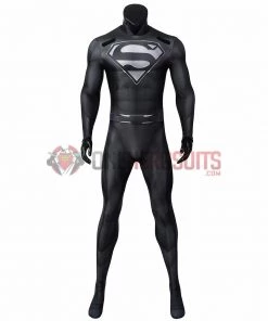 SuperMan Cosplay Costumes Justice League Superman Black Spandex OneHeroSuits 25 SuperMan Cosplay Costumes Justice League Superman Black Spandex OneHeroSuits