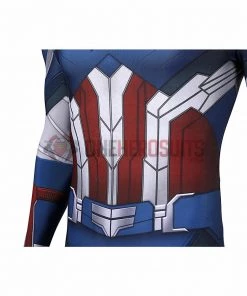 OneHeroSuits Sam Wilson Cosplay Costume The Falcon And The Winter Soldier Printed Spandex Jumpsuits