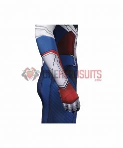 OneHeroSuits Sam Wilson Cosplay Costume The Falcon And The Winter Soldier Printed Spandex Jumpsuits