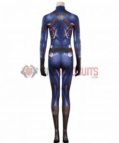 OneHeroSuits Costumes What If Peggy Carter Cosplay Costume Captain Carter Spandex Suit