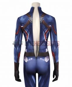 OneHeroSuits Costumes What If Peggy Carter Cosplay Costume Captain Carter Spandex Suit
