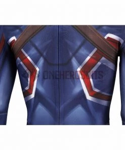 OneHeroSuits Costumes What If Peggy Carter Cosplay Costume Captain Carter Spandex Suit