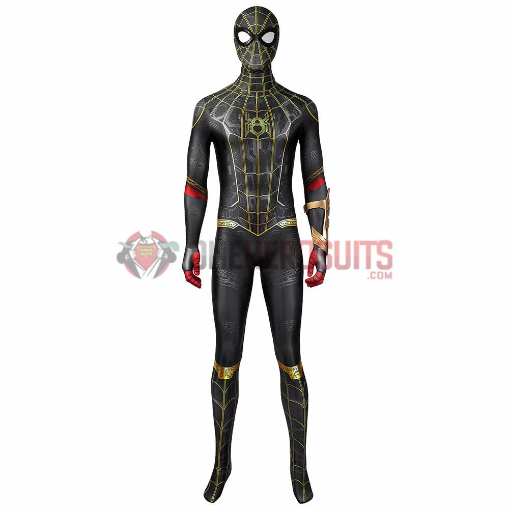 OneHeroSuits Spiderman No Way Home Cosplay Costume Spiderman 3D Printed Spandex Suit Zentai/Jumpsuit 3 OneHeroSuits Spiderman No Way Home Cosplay Costume Spiderman 3D Printed Spandex Suit Zentai/Jumpsuit