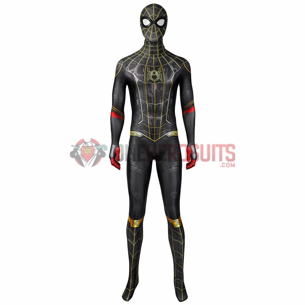 OneHeroSuits Spiderman No Way Home Cosplay Costume Spiderman 3D Printed Spandex Suit Zentai/Jumpsuit 4 OneHeroSuits Spiderman No Way Home Cosplay Costume Spiderman 3D Printed Spandex Suit Zentai/Jumpsuit