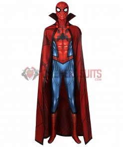 OneHeroSuits Zombie Hunter Spider-man Cosplay Costume 3D Printed Jumpsuits With Cloak