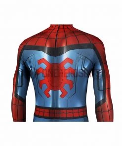 OneHeroSuits Zombie Hunter Spider-man Cosplay Costume 3D Printed Jumpsuits With Cloak