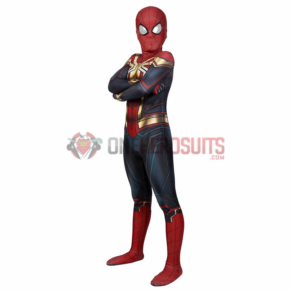 OneHeroSuits Zentai/Jumpsuit Kids Iron Spider-man 3 No Way Home Spandex BodySuit 5 OneHeroSuits Zentai/Jumpsuit Kids Iron Spider-man 3 No Way Home Spandex BodySuit