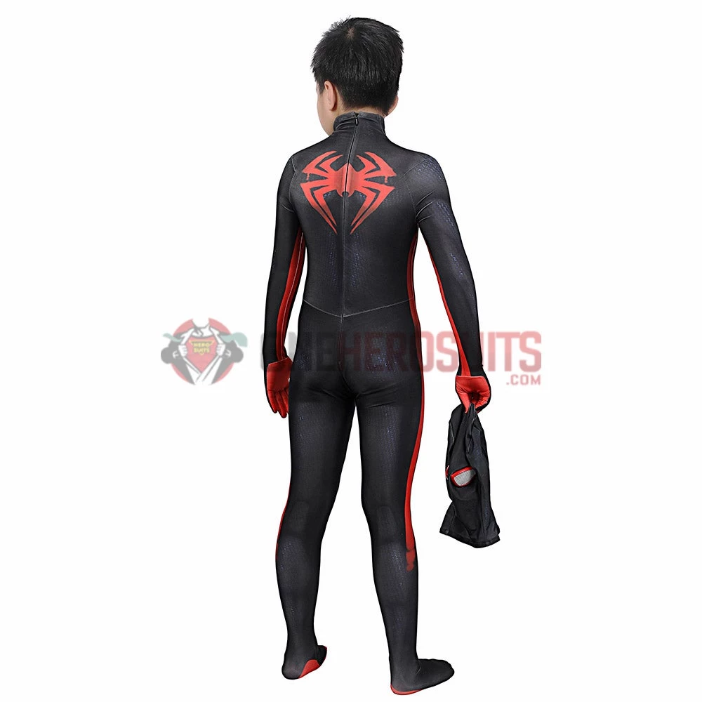 OneHeroSuits Kids Spider-man Cosplay Suit Across The Spider-Verse Spandex BodySuit 12 OneHeroSuits Kids Spider-man Cosplay Suit Across The Spider-Verse Spandex BodySuit