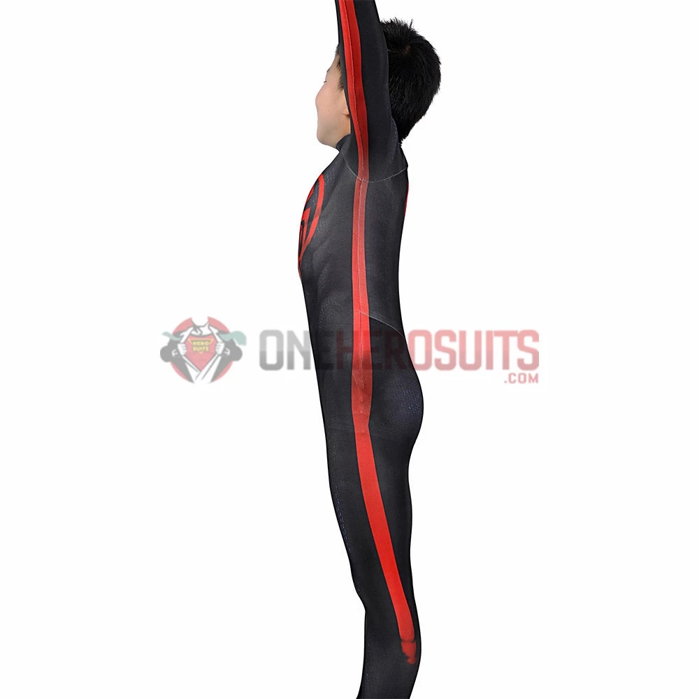 OneHeroSuits Kids Spider-man Cosplay Suit Across The Spider-Verse Spandex BodySuit 6 OneHeroSuits Kids Spider-man Cosplay Suit Across The Spider-Verse Spandex BodySuit